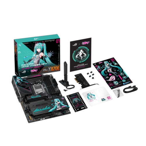 ASUS ROG STRIX X870E-H GAMING WIFI7 Hatsune Miku Edition ATX