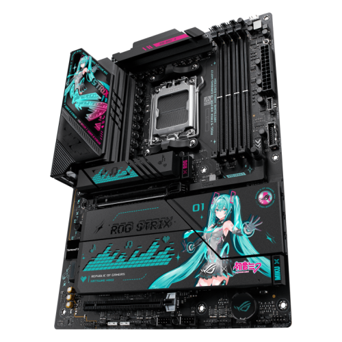 ASUS ROG STRIX X870E-H GAMING WIFI7 Hatsune Miku Edition ATX