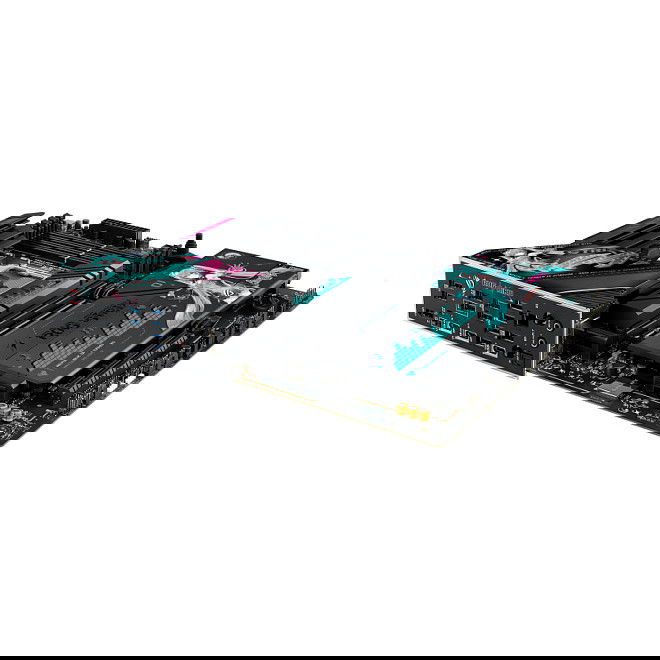 ASUS ROG STRIX X870E-H GAMING WIFI7 Hatsune Miku Edition ATX Placa Base AM5 AMD X870E, HDMI, USB4, 4xM.2, DDR5, Wi-Fi 7