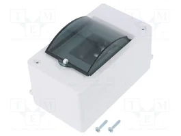 ELEKTRO-PLAST NASIELSK Carcasa MINI para aparatos modulares, 3 módulos, blanca