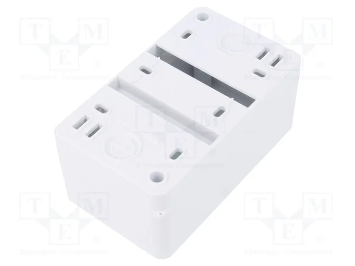 ELEKTRO-PLAST NASIELSK Carcasa MINI para aparatos modulares, 3 módulos, blanca