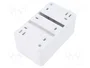 ELEKTRO-PLAST NASIELSK Carcasa MINI para aparatos modulares, 3 módulos, blanca