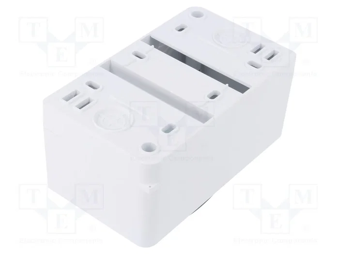 ELEKTRO-PLAST NASIELSK Carcasa MINI para aparatos modulares, 3 módulos, blanca
