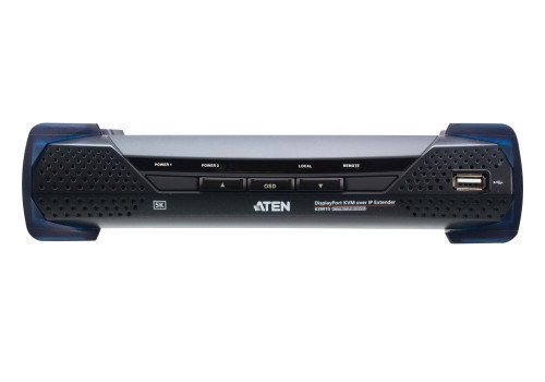 ATEN Receptor KVM sobre IP DisplayPort 5K, modelo KX9970R, extensión y control remoto de computador para sala de control, 5120x2880 60Hz, HDR10, USB, 10G Fibra - Nuevo