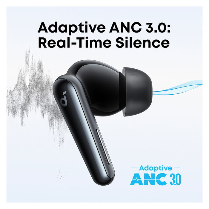 Anker Soundcore Liberty 5 Auriculares Inalámbricos Bluetooth, Negro, Llamadas/Música, IP55