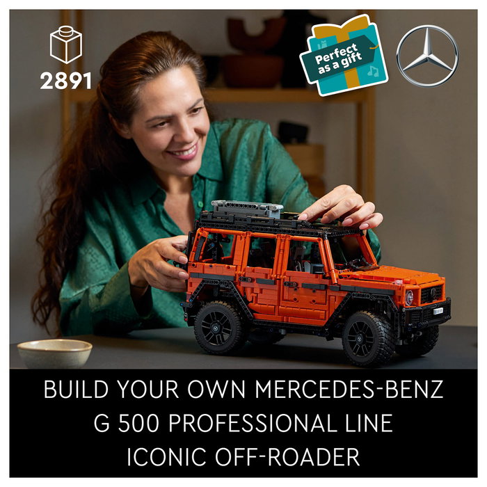 LEGO Technic Mercedes-Benz G 500 Professional Line 42177 Juego de construcción 2891 piezas 18+ años