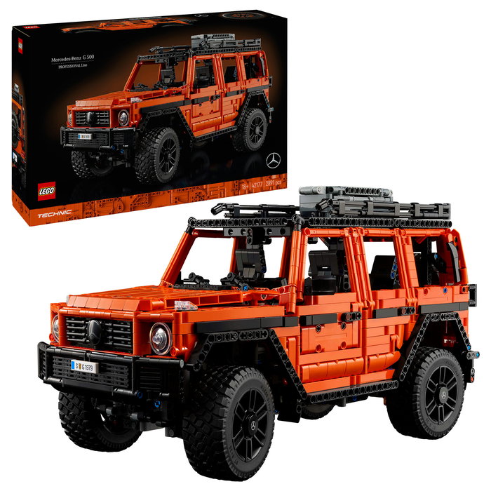 LEGO 42177 Technic Mercedes-Benz G500 Professional Line Juego de Construcción Modelo para Adultos 2891 Piezas LEGO 42177 Technic Mercedes-Benz G500 Professional Line Juego de Construcción Modelo para Adultos 2891 Piezas