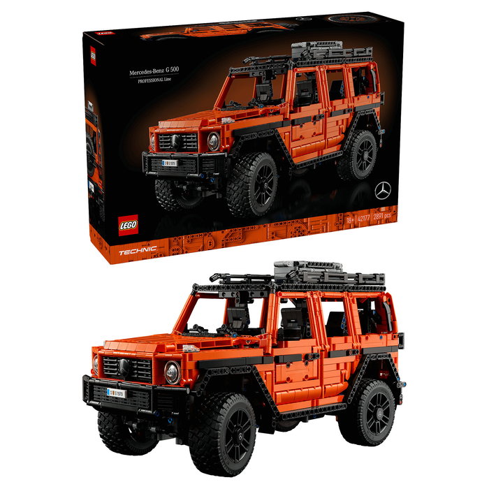 LEGO 42177 Technic Mercedes-Benz G500 Professional Line Juego de Construcción Modelo para Adultos 2891 Piezas LEGO 42177 Technic Mercedes-Benz G500 Professional Line Juego de Construcción Modelo para Adultos 2891 Piezas