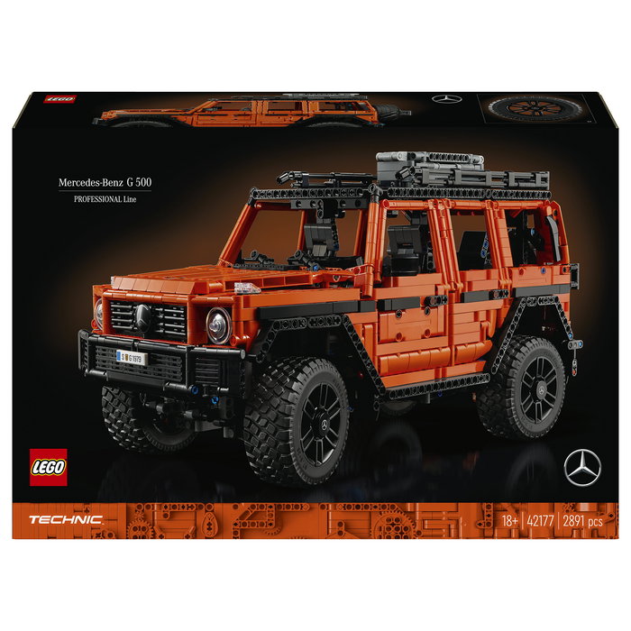 LEGO 42177 Technic Mercedes-Benz G500 Professional Line Juego de Construcción Modelo para Adultos 2891 Piezas LEGO 42177 Technic Mercedes-Benz G500 Professional Line Juego de Construcción Modelo para Adultos 2891 Piezas