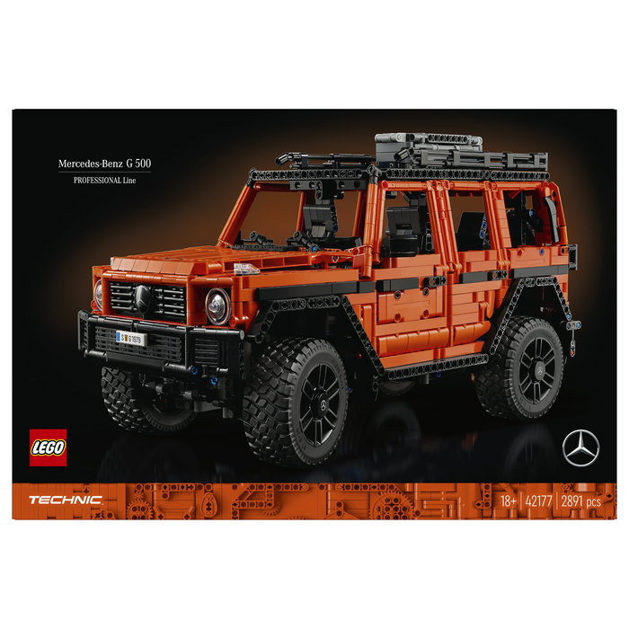 LEGO 42177 Technic Mercedes-Benz G500 Professional Line Juego de Construcción Modelo para Adultos 2891 Piezas LEGO 42177 Technic Mercedes-Benz G500 Professional Line Juego de Construcción Modelo para Adultos 2891 Piezas
