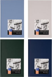 Oxford Artbooks Esbozo Cuaderno A5 Liso 100g Set de 5
