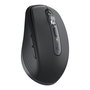Logitech Ratón Inalámbrico MX Anywhere 3S Grafito, Sensor Darkfield, Silencioso, Multidispositivo, Carga USB-C, Precisión Hasta 8000ppp