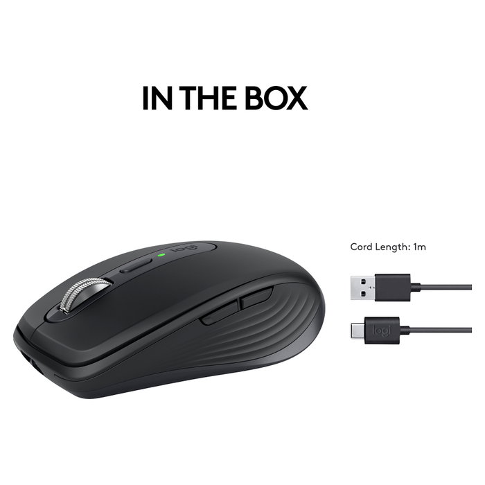 Logitech MX Anywhere 3S Grafito