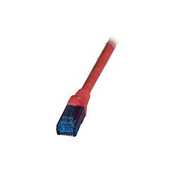EFB Elektronik Cable de red Cat.6a U/UTP LSZH 10m Rojo
