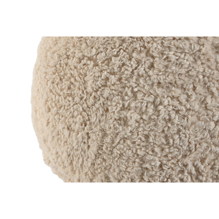 DKD Home Decor Cojín de Suelo Poliéster 50x50x40 Crudo
