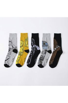 Cerdá Pack de 5 Pares de Calcetines Star Wars Talla 38-45