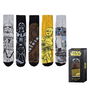 Cerdá Pack Calcetines 5 Piezas Star Wars, Talla 38-45, T3845