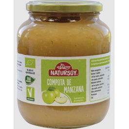 NATURSOY Compota de Manzana Bio Vegan 700Gr
