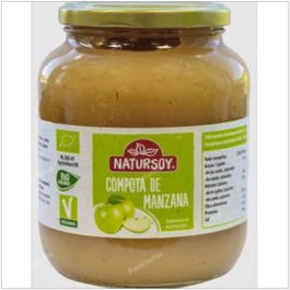 NATURSOY Compota de Manzana Bio Vegan 700Gr
