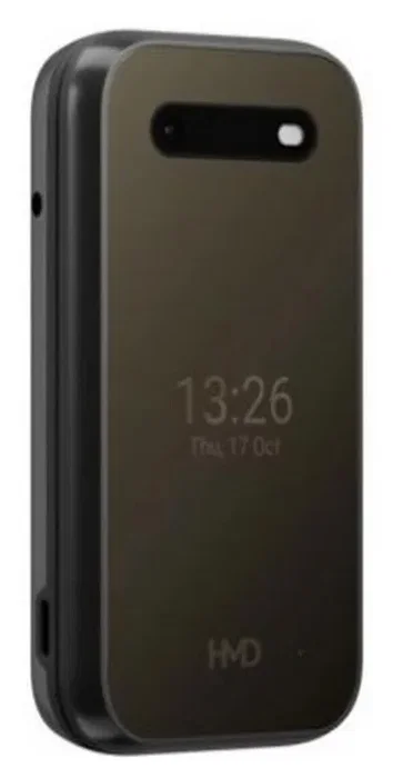 HMD 2660 Flip TA-1711 Dual SIM Teléfono Móvil Concha Negro 2.8" 0.3MP 64MB 128MB Bluetooth 1450mAh