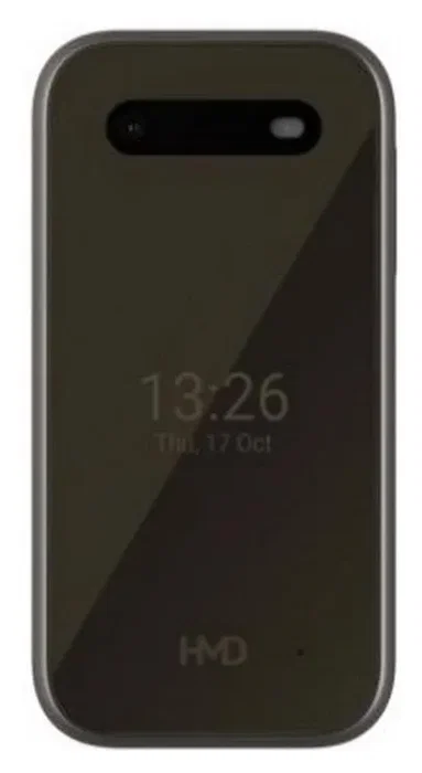 HMD 2660 Flip TA-1711 Dual SIM Teléfono Móvil Concha Negro 2.8" 0.3MP 64MB 128MB Bluetooth 1450mAh