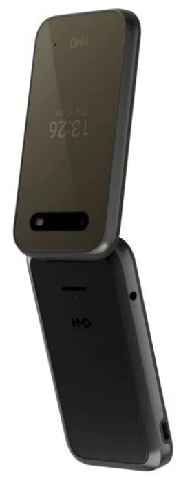 HMD 2660 Flip TA-1711 Dual SIM Teléfono Móvil Concha Negro 2.8" 0.3MP 64MB 128MB Bluetooth 1450mAh