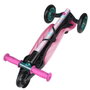 Barbie Patinete 3 Ruedas con Luces LED para Niños de 2 a 6 Años Ajustable y Plegable