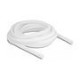 DeLOCK Funda trenzada de cierre automático 5 m x 13 mm blanco