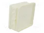 OBO BETTERMANN Caja de conexiones A 14 blanca