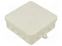 OBO BETTERMANN Caja de conexiones A 14 blanca