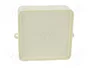 OBO BETTERMANN Caja de conexiones A 14 blanca