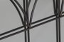 DKD Home Decor Espejo de Metal Negro 76x76 cm