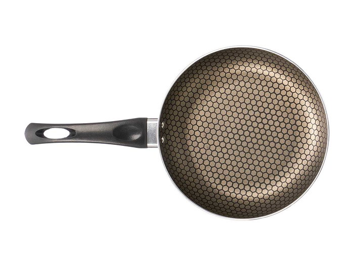 KINVARA Sartén Antiadherente Panal 22 cm Negro-Gris