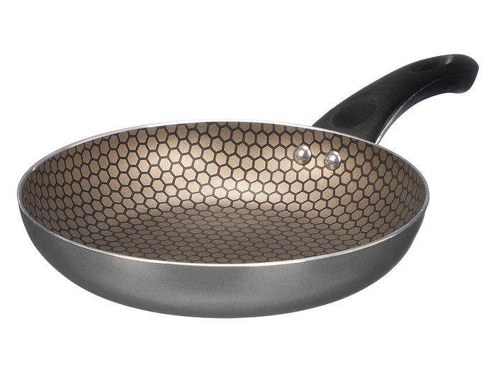 KINVARA Sartén Antiadherente Panal 22 cm Negro-Gris