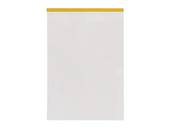 Liderpapel Bloc notas encolado A4 rayado horizontal 50 hojas 80 gr color amarillo