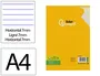 Liderpapel Bloc notas encolado A4 rayado horizontal 50 hojas 80 gr color amarillo