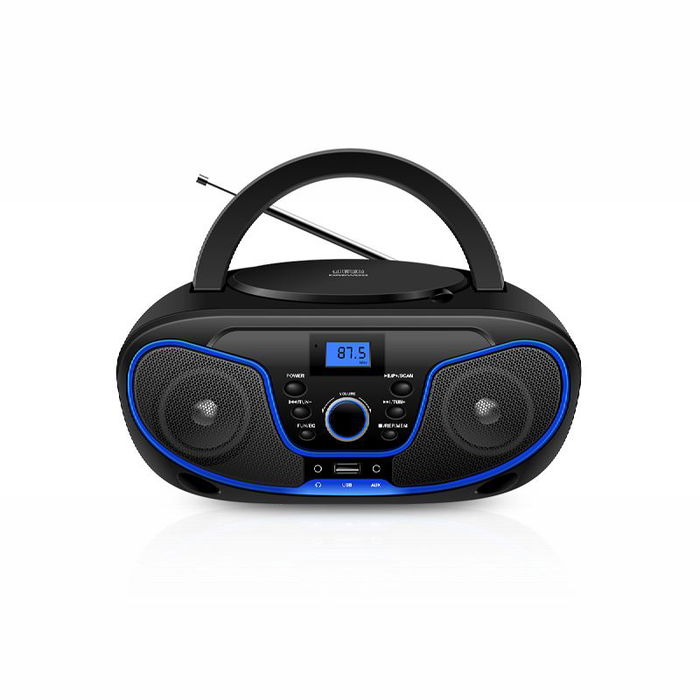 Daewoo Radio CD con Bluetooth, USB y Ecualizador - Reproducción de Música Versátil