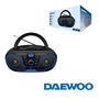 Daewoo Radio CD con Bluetooth, USB y Ecualizador - Reproducción de Música Versátil