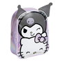 CERDÁ Mochila Kuromi Hello Kitty 27cm