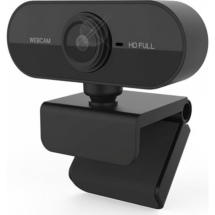 BC Master BC-W1 Webcam Full HD con sensor CMOS de 1/2,7 pulgadas, negro