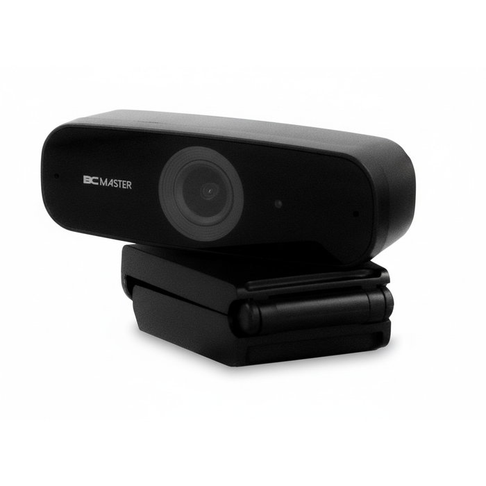 BC Master Webcam BC-W1 Full HD con Sensor CMOS de 1/2,7" Color Negro