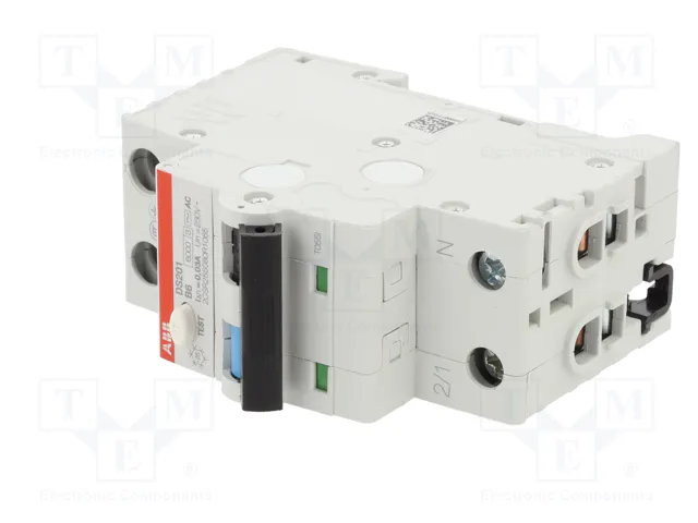 ABB DS201AC-B6/0.03 RCBO 6A 30mA 230VAC ABB DS201AC-B6/0.03 RCBO 6A 30mA 230VAC