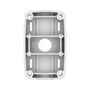 Hanwha Soporte a Poste para Cámaras TNO-7180RLP, Aluminio, Blanco