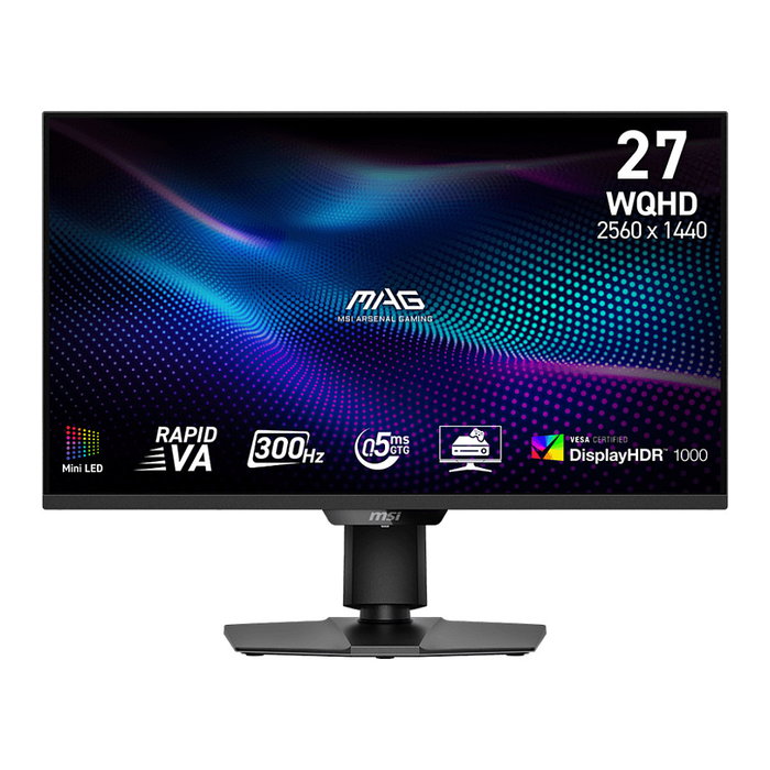 MSI MAG 274QPFDE X30MV Monitor Gaming 27 pulg. QHD 300Hz Rapid VA Nano-LED Negro MSI MAG 274QPFDE X30MV Monitor Gaming 27 pulg. QHD 300Hz Rapid VA Nano-LED Negro