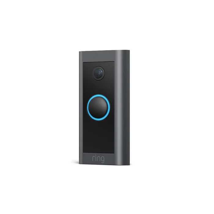 Amazon Ring Video Doorbell Wired - Timbre vídeo con cámara 1080p 150° visión nocturna WiFi 2MP alámbrico compatible Alexa Negro