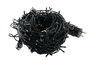 DKD Home Decor Guirnalda de Luces LED Blanco Cálido 100 Bombillas 5mm
