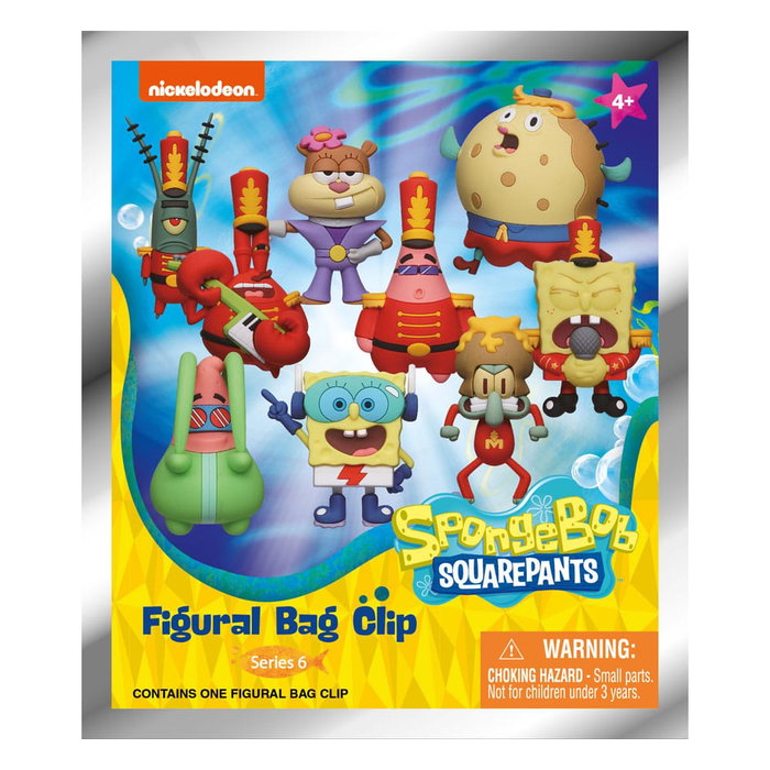 Bob Esponja Colgantes PVC 3D Series 6 Expositor (24) Bob Esponja Colgantes PVC 3D Series 6 Expositor (24)