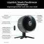 Shark FA150EU FlexBreeze TableMate Ventilador de Mesa Gris