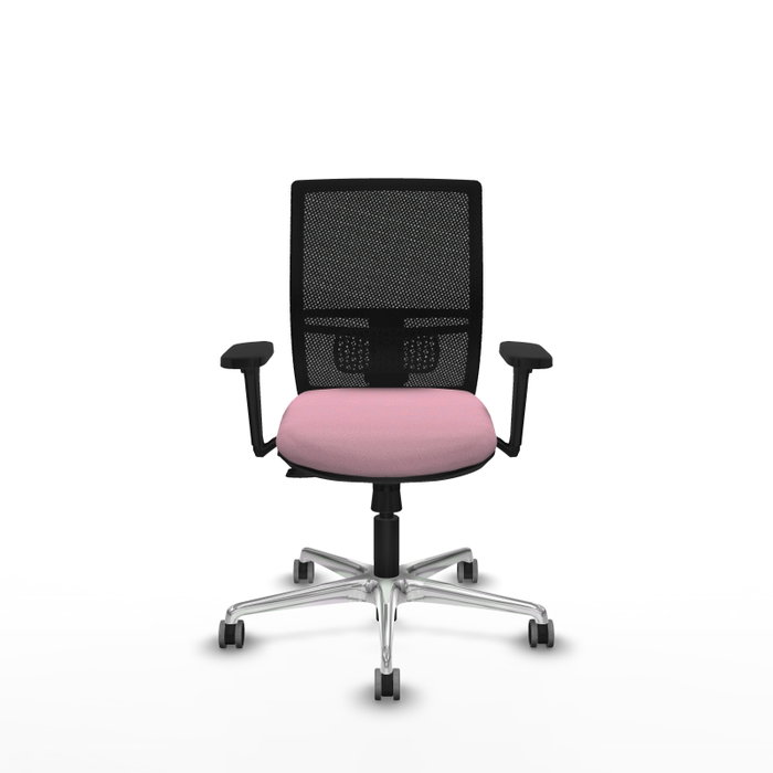 PIQUERAS Y CRESPO Silla de oficina Yunquera con mecanismo Sincro/Traslack Rosa y Negro PIQUERAS Y CRESPO Silla de oficina Yunquera con mecanismo Sincro/Traslack Rosa y Negro