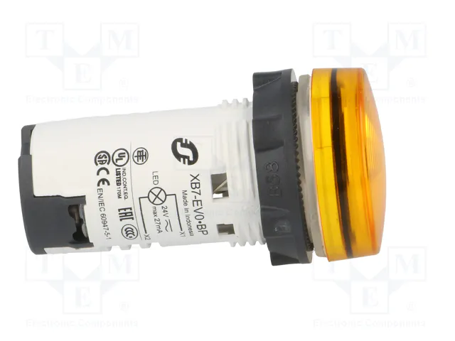 SCHNEIDER ELECTRIC Lámpara de control Harmony XB7 naranja 24V